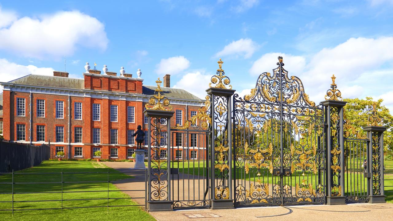 The exterior of Kensington Palace with the bronze statue of William III of Orange on July 5,2021 in London, England. (Photo by Peter Dazeley/Getty Images)