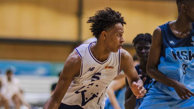 Victoria Country guard Dash Daniels during the Under-18 National Championships. Picture: Taylor Earnshaw