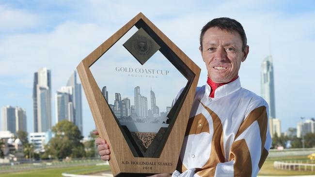 Jockey Michael Cahill has a strong book at Wagga. Picture Glenn Hampson