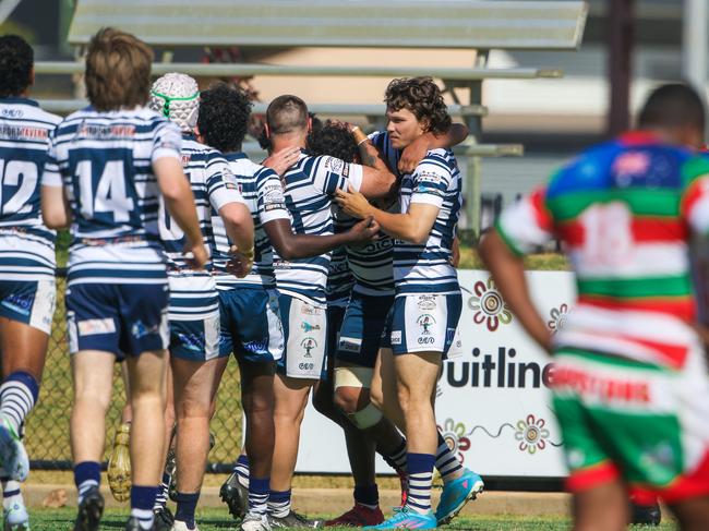 Darwin Brothers against the Rabbitohs in round 10. Picture: Glenn Campbell.