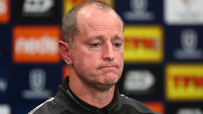 Wests Tigers coach Michael Maguire. Picture: Getty Images