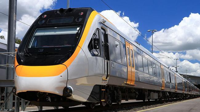 Queensland Rail’s New Generation Rollingstock NGR trains.