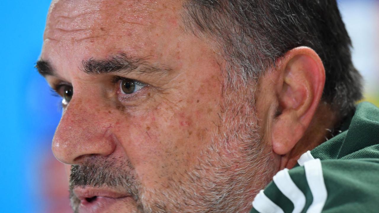 Ange Postecoglou was disappointed with Celtic’s performance. Picture: Andy Buchanan / AFP