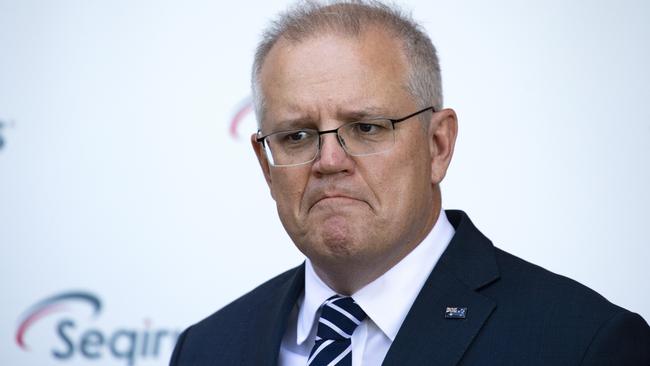 Australian Prime Minister Scott Morrison spoke to Dr Kylie Moore-Gilbert following her release. Picture: NCA NewsWire / Sarah Matray