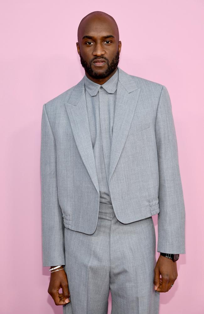 Fashion designer Virgil Abloh has died at 41 after a battle with cancer. Picture: Dimitrios Kambouris/Getty Images