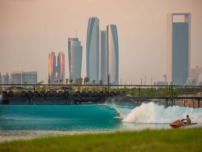 The World Surf League (WSL) has officially announced that Surf Abu Dhabi will serve as a key venue for upcoming major surfing events. Picture: Surf Abu Dhabi