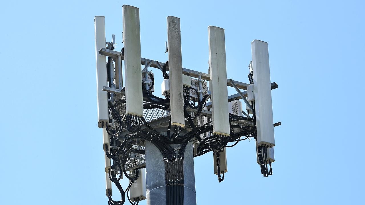 EME exposure to the public from base stations is typically hundreds of times below the limits of the RF Standard. Picture: AAP/John Gass