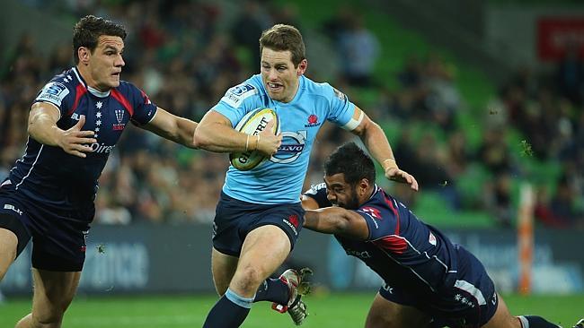 Bernard Foley in action for the Waratahs.