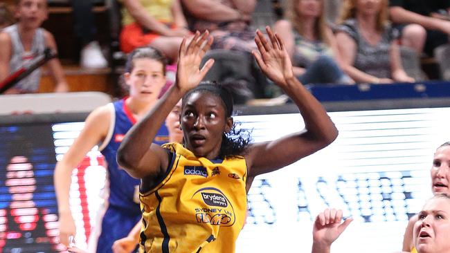 Asia Taylor in a performance to remember against Adelaide.