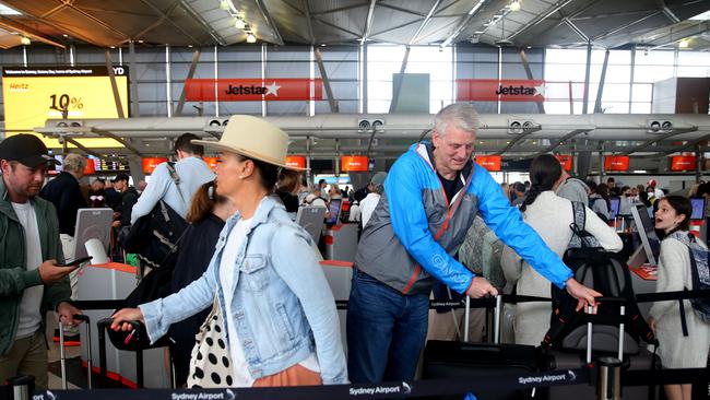 Airlines are taking full advantage of travellers’ pent-up demand. Picture: Nikki Short