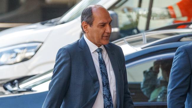 George Aghajanian denies there was a ‘cover up’ of Frank Houston’s abuse of a young boy. Picture: NCA NewsWire / David Swift.