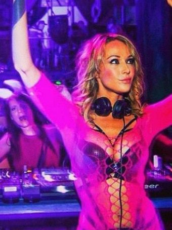 Emily Scott is a model and DJ. Picture: Instagram
