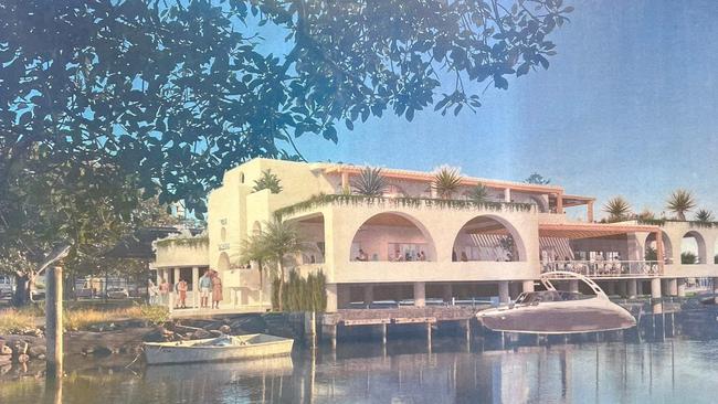Render of the Wynnum Fish Market proposal.