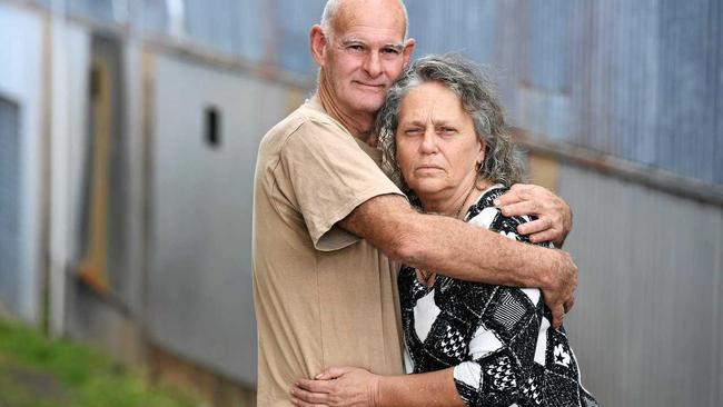 KEEPS GETTING WORSE: Ross Piper and Roslyn Staveley are out of patience with the at-home care providers in charge of looking after Roslyn's 96-year-old mother Betty. Picture: Renee Albrecht