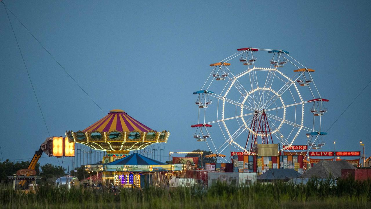 Film set in the cane fields of Steiglitz, possible for the Elvis Presley movie directed by Baz Luhrmann, Wednesday, November 4, 2020 – Picture: Richard Walker