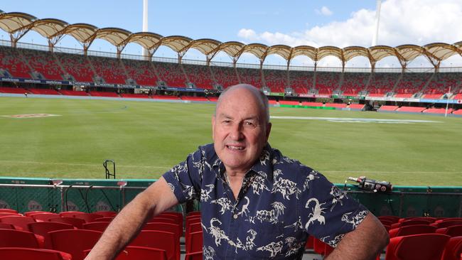 Tony Cochrane at Metricon Stadium. Picture: Glenn Hampson