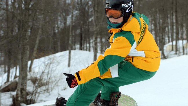 Ben Tudhope in action during the 2014 Paralympic Games in Sochi, Russia.