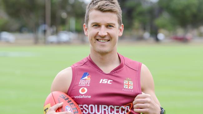 Jack Trengove has signed for Prince Alfred Old Collegians in the Adelaide Footy League November 1, 2019. (AAP PHOTO / BRENTON EDWARDS)