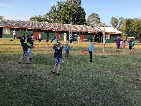 BENARKIN SCHOOL NEWS: Kids enjoying Benarkin State School Camp.