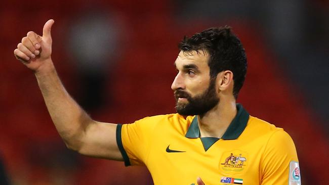 Socceroos captain Mile Jedinak.