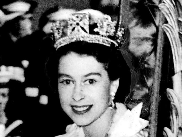 JUNE 2, 1953 : Queen Elizabeth II is escorted by the Duke of Edinburgh, Prince Philip, as she rides in the State Coach to Westminister Abbey in London for her Coronation, 02/06/53.RoyalsAustralia's First CenturyHistorical