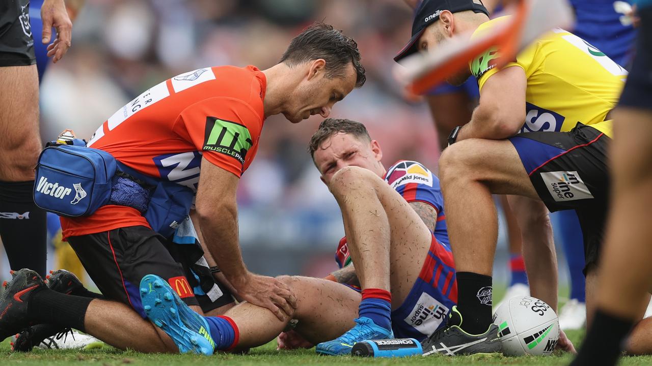 Kurt Mann has been cleared of a serious knee injury (Photo by Ashley Feder/Getty Images)