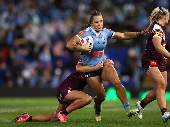 Despite being off their game, the Blues were the better side for most of the game, but couldn’t hold on in the end. Picture: Getty Images