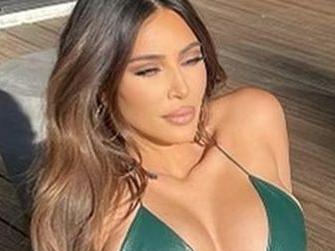 Kim Kardashian wears tiny string bikini in latest Instagram post