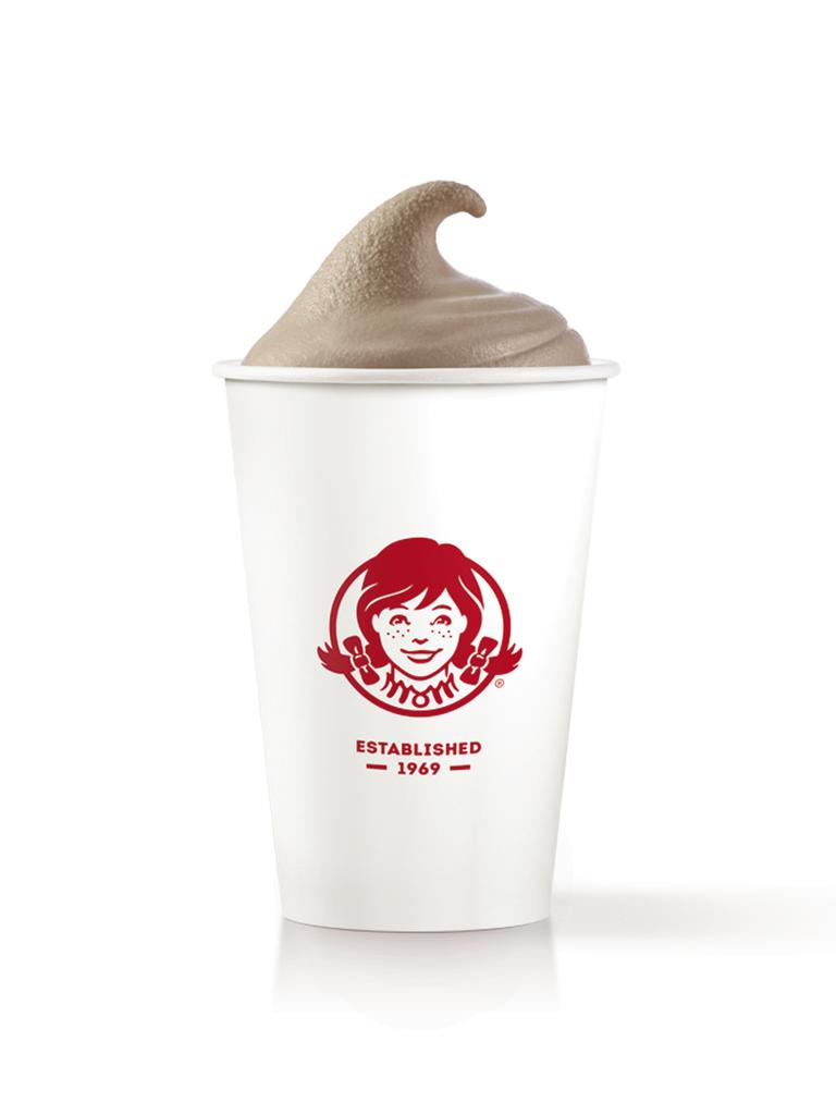 The fast-food giant’s shakes are also popular. Picture: Wendy’s