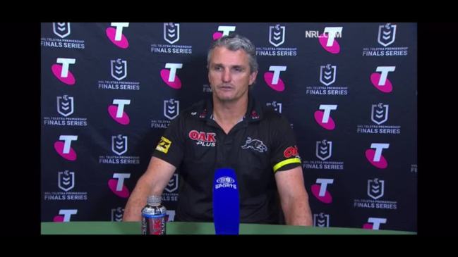 Ivan Cleary after the NRL semi-final at BB Print Stadium in Mackay