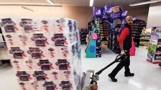 Supermarkets have been struggling to keep up with demand for products such as toilet paper in recent days. Picture: AAP.