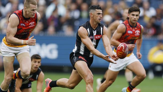 Scott Pendlebury is still killing it for the Magpies. Picture: Michael Klein