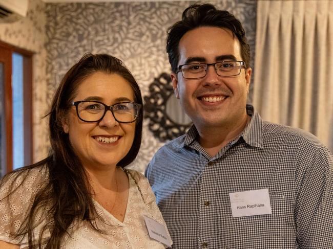 Natasha Buttler and Hans Rapihana