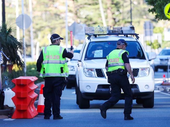 Queensland border restrictions getting tighter. Griffith Street, Coolangatta.Picture: NIGEL HALLETT