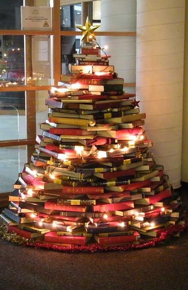 The epic book tree. Yes, we want it too. Picture: Pinterest/Bestdesignoptions.com