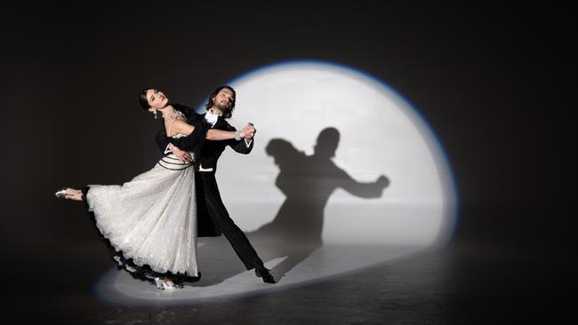 Queensland Ballet soloist Chiara Gonzalez and First Company Artist Liam Geck ahead of Strictly Gershwin. Picture: David Kelly