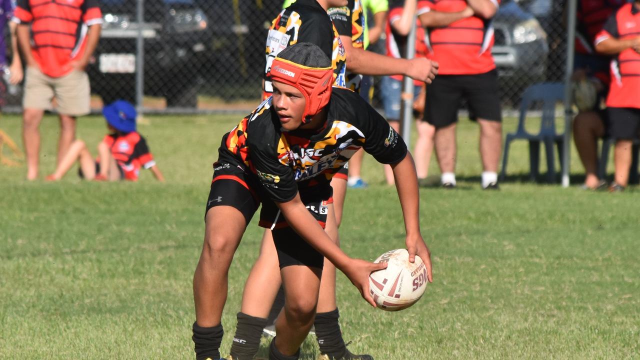 South Burnett v Toowoomba Valley Roosters U14. Adrian Vowles Cup 2020.