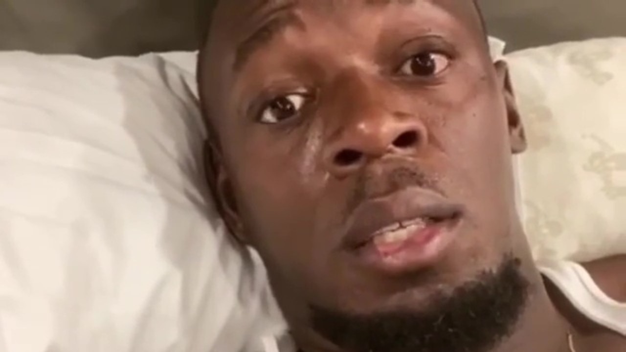 Usain Bolt was in quarantine on Monday as Jamaican media reported the sprint legend had tested positive for the coronavirus.
