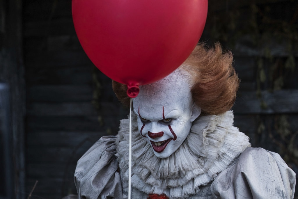 FOR REVIEW AND PREVIEW PURPOSES ONLYThis image released by Warner Bros. Pictures shows Bill Skarsgard in a scene from "It.". Picture: Brooke Palmer/Warner Bros/AP