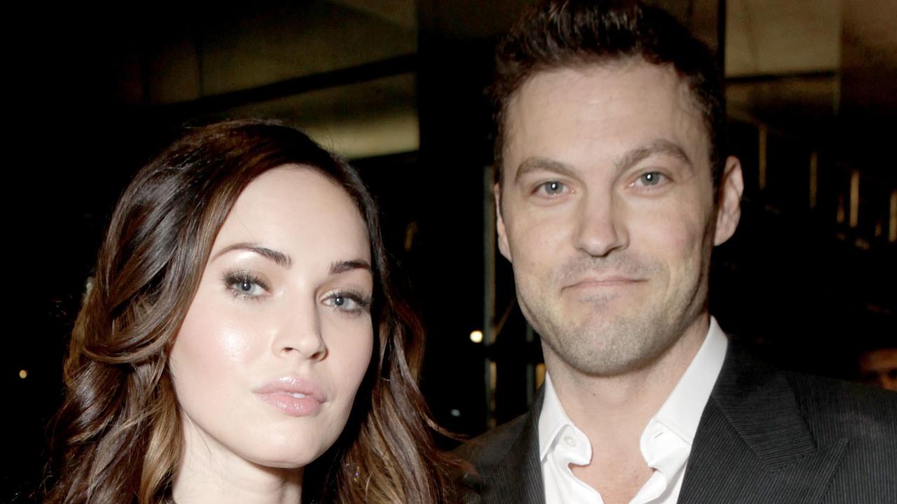 Megan Fox and actor Brian Austin Green. Picture: Getty