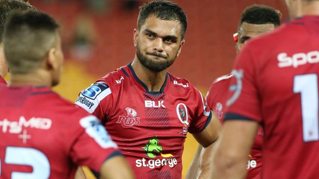 Karmichael Hunt is in doubt for the remainder of the Super Rugby season.