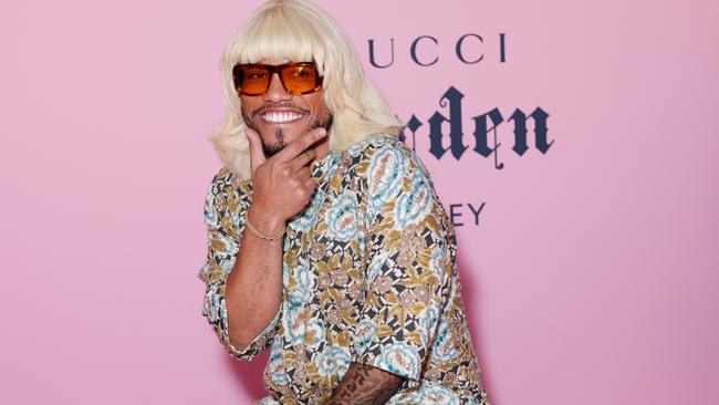 Anderson Paak attends the opening of the Gucci Garden Archetypes exhibition at Powerhouse Museum on November 15, 2022 in Sydney, Australia. Picture: Getty Images.