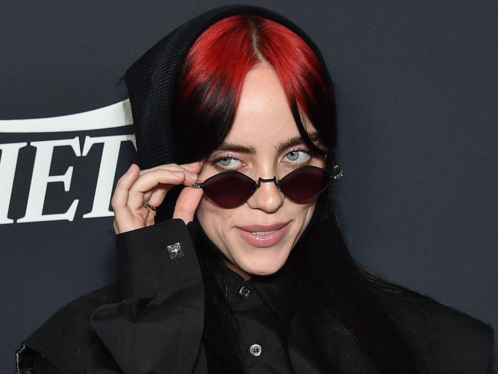 Singer Billie Eilish has called out Rolling Stone for leaking her new album’s track list. Picture: Lisa O’Connor/AFP