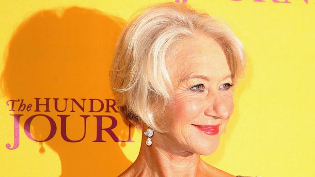 LONDON, ENGLAND - SEPTEMBER 03: Actress Helen Mirren attends the UK Gala screening of "The Hundred Foot Journey" at The Curzon Mayfair on September 3, 2014 in London, England. (Photo by Chris Jackson/Getty Images)