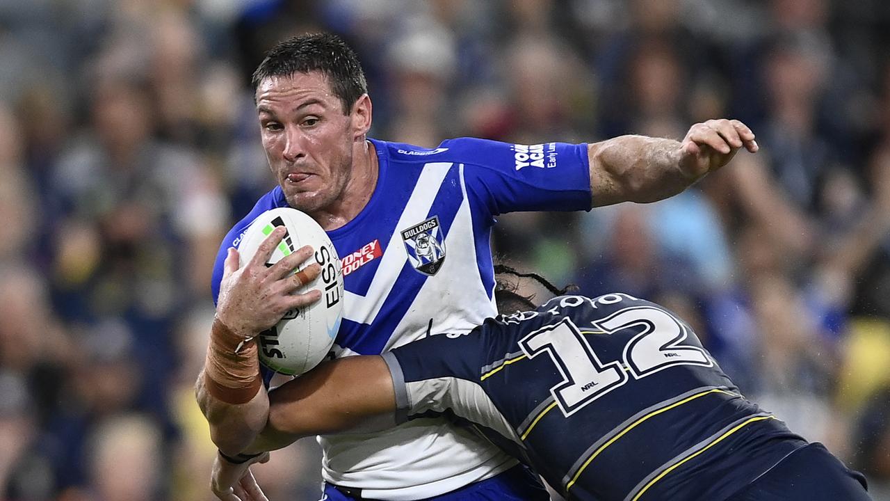 The Bulldogs get captain Josh Jackson back this week. Picture: Ian Hitchcock/Getty Images