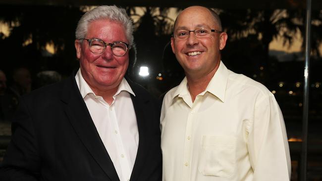 Leppington Pastoral Company’s Michael Perich (right) with Kidder Wiliams’ David Williams in 2019. Picture: Jane Dempster