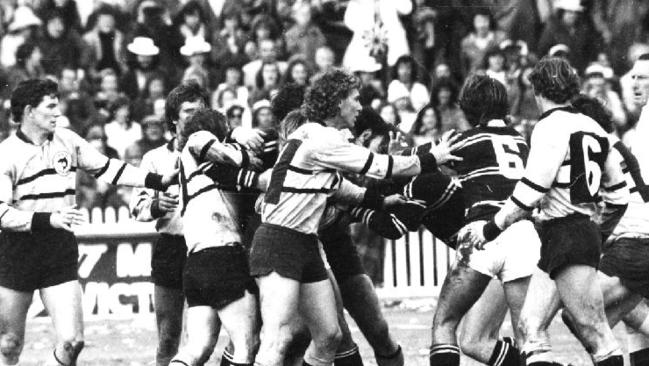 Bishop was Cronulla’s captain-coach that day.