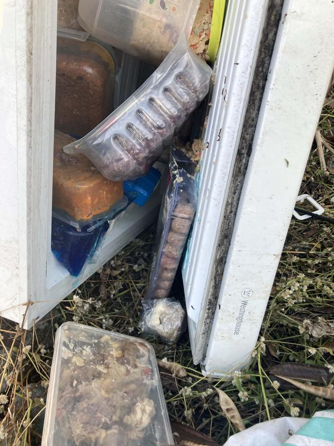 Illegal waste dumping at Townsville Port Access Reserve. Picture: Department of Environment and Science-Queensland Parks and Wildlife Service