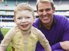 “My hero”: How Warnie changed life for one little boy
