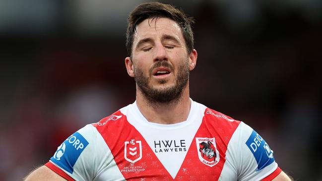 Ben Hunt of the Dragons. Photo by Mark Metcalfe/Getty Images.